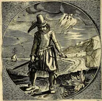 An illustration from Proteus, ofte, Minne-beelden verandert in sinne-beelden (1627)