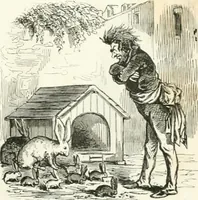 An illustration from Proudhoniana (1848)