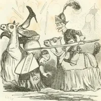 An illustration from Proudhoniana (1848)