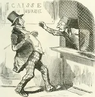 An illustration from Proudhoniana (1848)
