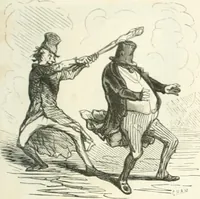 An illustration from Proudhoniana (1848)