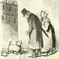 An illustration from Proudhoniana (1848)
