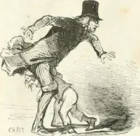 An illustration from Proudhoniana (1848)