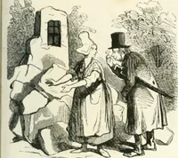 An illustration from Proudhoniana (1848)