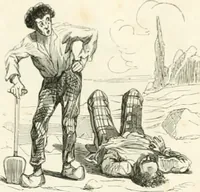 An illustration from Proudhoniana (1848)