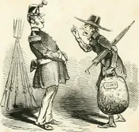An illustration from Proudhoniana (1848)