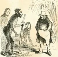 An illustration from Proudhoniana (1848)