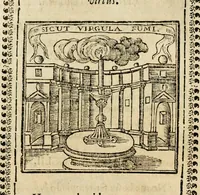 An illustration from Proverbios morales, y consejos christianos : muy provechosos para concierto, y espejo de vida, adornados de lugares, y textos de las divinas, y humanas letras : y enigmas philosoficas, naturales, y morales, con sus comentos : adornadas con trece emblemas y sus estampas mui curiosas, apropriadas à sus assuntos (1733)