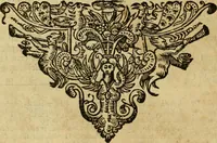 An illustration from Provinciale (seu Constitutiones Angliæ,) continens constitutiones provinciales quatuordecim archiepiscoporum Cantuariensium, viz. à Stephano Langtono ad Henricum Chichleium; cum summariis atque eruditis annotationibus, summá accuratione denuo revisum atque impressum (1679)