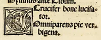 An illustration from Prudentij opera que in hoc libro continentur. . (1512)