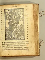 An illustration from Psalmodia christiana, y sermonario de los sanctos del año, en langua mexicana: (1583)