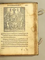 Picture 24 of 28 from Psalmodia christiana, y sermonario de los sanctos del año, en langua mexicana: (1583), leaf 351