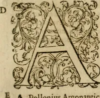 An illustration from Pub. Virgilii Maronis Bucolicorum, eclogae X. Georgicorvm, libri IIII. Aeneidos, libri XII, et in ea, Mavri Servii Honorati grammatici commentarii, ex antiquiss, exemplaribus longè meliores et auctiores. ex bibliotheca Petri Danielis I.C. (1610)