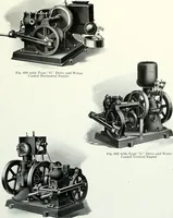 An illustration from Pumping machinery : for operation by any power : single and double acting triplex pumps for various services, deep well power working heads, artesian well cylinders, rotary and centrifugal pumps manufactured by the Deming Company, Salem, Ohio, U.S.A (1915)