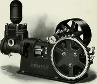 Picture 137 of 201 from Pumping machinery : for operation by any power : single and double acting triplex pumps for various services, deep well power working heads, artesian well cylinders, rotary and centrifugal pumps manufactured by the Deming Company, Salem, Ohio, U.S.A (1915), leaf 125