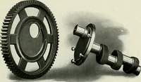 An illustration from Pumping machinery : for operation by any power : single and double acting triplex pumps for various services, deep well power working heads, artesian well cylinders, rotary and centrifugal pumps manufactured by the Deming Company, Salem, Ohio, U.S.A (1915)