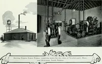 Picture 189 of 201 from Pumping machinery : for operation by any power : single and double acting triplex pumps for various services, deep well power working heads, artesian well cylinders, rotary and centrifugal pumps manufactured by the Deming Company, Salem, Ohio, U.S.A (1915), leaf 164