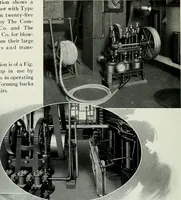 An illustration from Pumping machinery : for operation by any power : single and double acting triplex pumps for various services, deep well power working heads, artesian well cylinders, rotary and centrifugal pumps manufactured by the Deming Company, Salem, Ohio, U.S.A (1915)