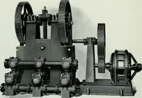 An illustration from Pumping machinery : for operation by any power : single and double acting triplex pumps for various services, deep well power working heads, artesian well cylinders, rotary and centrifugal pumps manufactured by the Deming Company, Salem, Ohio, U.S.A (1915)