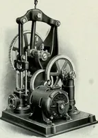 An illustration from Pumping machinery : for operation by any power : single and double acting triplex pumps for various services, deep well power working heads, artesian well cylinders, rotary and centrifugal pumps manufactured by the Deming Company, Salem, Ohio, U.S.A (1915)