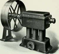 Picture 92 of 201 from Pumping machinery : for operation by any power : single and double acting triplex pumps for various services, deep well power working heads, artesian well cylinders, rotary and centrifugal pumps manufactured by the Deming Company, Salem, Ohio, U.S.A (1915), leaf 87