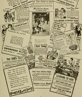 An illustration from Pushing your business, a text-book of advertising, giving practical advice on advertising, for banks, trust companies, investment brokers, real estate dealers (1909)