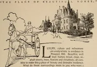 An illustration from Pushing your business; a book of practical advice on advertising, for banks, trust companies, investment brokers, real estate dealers, and all interested in promoting their business by judicious advertising (1908)