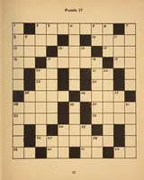 An illustration from Putnam's French cross-word puzzle book, (1925)