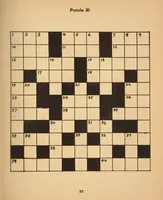 An illustration from Putnam's French cross-word puzzle book, (1925)