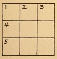 An illustration from Putnam's French cross-word puzzle book, (1925)