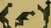 An illustration from Puzzles old and new (1893)