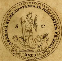 An illustration from P. Virgilii Maronis Opera in tres tomos divisa : cum integris notis Servii, Philargyrii, nec non J. Pierii variis lectionibus, & selectissimis plerisque commentariis Donati, Probi, Nannii, Sabini, Germani, Cerdæ, Taubmanni, & aliorum (1680)