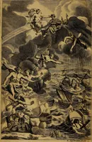 An illustration from P. Virgilii Maronis Opera in tres tomos divisa : cum integris notis Servii, Philargyrii, nec non J. Pierii variis lectionibus, & selectissimis plerisque commentariis Donati, Probi, Nannii, Sabini, Germani, Cerdæ, Taubmanni, & aliorum (1680)