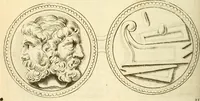 An illustration from P. Virgilii Maronis Opera in tres tomos divisa : cum integris notis Servii, Philargyrii, nec non J. Pierii variis lectionibus, & selectissimis plerisque commentariis Donati, Probi, Nannii, Sabini, Germani, Cerdæ, Taubmanni, & aliorum (1680)