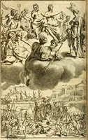 An illustration from P. Virgilii Maronis Opera in tres tomos divisa : cum integris notis Servii, Philargyrii, nec non J. Pierii variis lectionibus, & selectissimis plerisque commentariis Donati, Probi, Nannii, Sabini, Germani, Cerdæ, Taubmanni, & aliorum (1680)