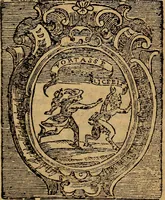 Picture 1 of 4 from Pyronarcha sive de fulminum natura de que febrium origine libri duo : in quibus & fulminum in mundo magno, & febrium in mundo paruo caussae naturales omnes, modus originis, idea, proprietates, differentiae, ac effectus admirabiles accurate tractantur : diligenter explicato vetere gripho pyronarchae, a caelio igiano inter flores medicos descripto (1634), leaf 6