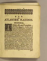 An illustration from Q. B. V. D. De Atlantide ad Timaeum atque Critiam Platonis, : disseret In almâ Leucorea, praeside Georgio Caspare Kirchmajero, Orator. Prof. Publ. Ord. Philosoph. H. T. Spect. decano, (1685)