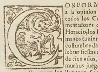 An illustration from Q. Horacio Flacco ... Sus obras con la declaracion magistral en lengua castellana (1599)