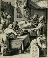 Picture 56 of 103 from Q. HoratI Flacci Emblemata : imaginibus in aes incisis, notisq[ue] illustrata (1607), leaf 114