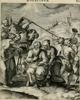 An illustration from Q. HoratI Flacci Emblemata : imaginibus in aes incisis, notisq[ue] illustrata (1607)