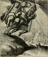 An illustration from Q. HoratI Flacci Emblemata : imaginibus in aes incisis, notisq[ue] illustrata (1607)
