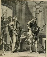 An illustration from Q. HoratI Flacci Emblemata : imaginibus in aes incisis, notisq[ue] illustrata (1607)