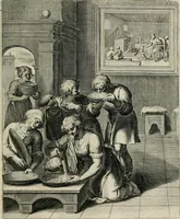 An illustration from Q. HoratI Flacci Emblemata : imaginibus in aes incisis, notisq[ue] illustrata (1607)