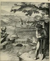 An illustration from Q. HoratI Flacci Emblemata : imaginibus in aes incisis, notisq[ue] illustrata (1607)