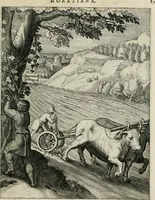 An illustration from Q. HoratI Flacci Emblemata : imaginibus in aes incisis, notisq[ue] illustrata (1607)