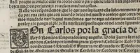 An illustration from Quaderno d[e] las leyes y prematicas reales fechas en las cortes q[ue] Su Magestad del emperador y rey nuestro señor mando celebrar en la noble villa de Madrid en el año de M.D.xxviij. años. : Muy prouechoso a todos en general (1546)
