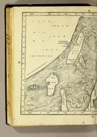 An illustration from Quae intus continentur. Syria, ad Ptolomaici operis rationem. Præterea Strabone, Plinio, & Antonio auctoribus locupletata. Palestina, iisdem auctoribus. . (1532)