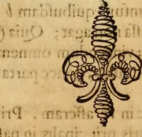 An illustration from Quaestiones definitae ex triplici philosophia : rationali, naturali, morali : in Parmensi Academia publicè triduum disputae (1613)