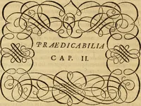 An illustration from Quaestiones definitae ex triplici philosophia : rationali, naturali, morali : in Parmensi Academia publicè triduum disputae (1613)