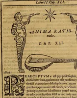 An illustration from Quaestiones definitae ex triplici philosophia : rationali, naturali, morali : in Parmensi Academia publicè triduum disputae (1613)
